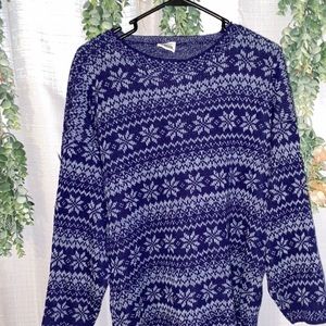 Vintage Blue Sweater